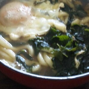 とろ～り卵noわかめうどん